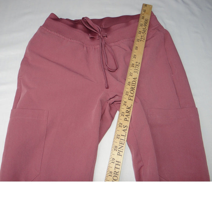 Mandala Womens Cargo Jogger Scrub Pants Rose Pink XXS Equa Tek Technology4