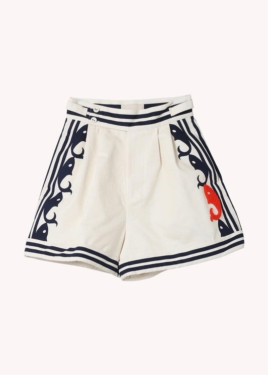 Marine Shorts (Cream)