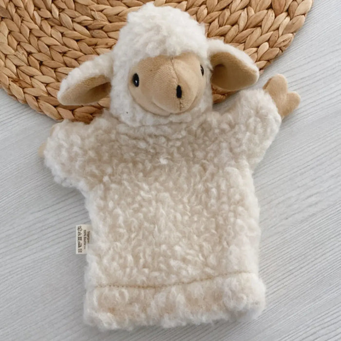Marionnette en pure laine vierge Saling – Jouet naturel et artisanal