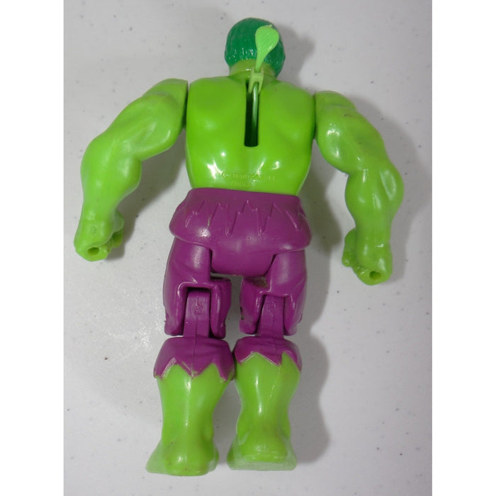 Marvel Comics Incredible Hulk Action Figure Green Purple 1990 Vintage 5 Inch1
