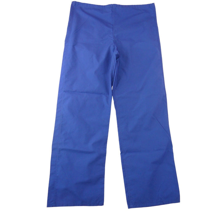 Medline AngelStat Womens Scrub Pants Royal Blue Small Straight Leg0