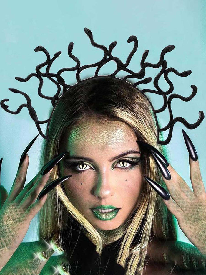 Medusa Snake Headband for Masquerade