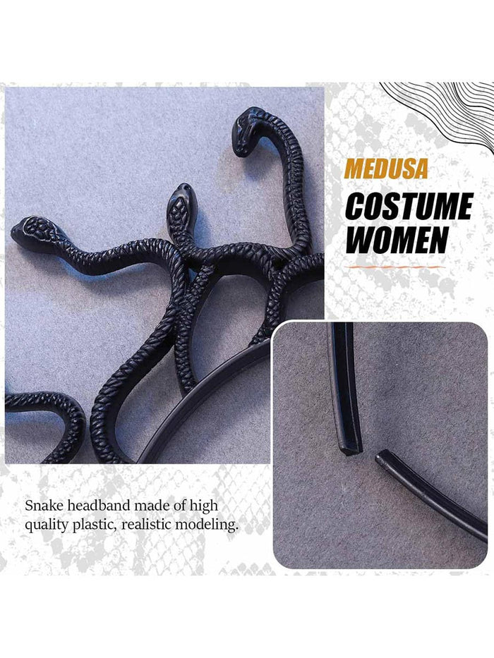 Medusa Snake Headband for Masquerade