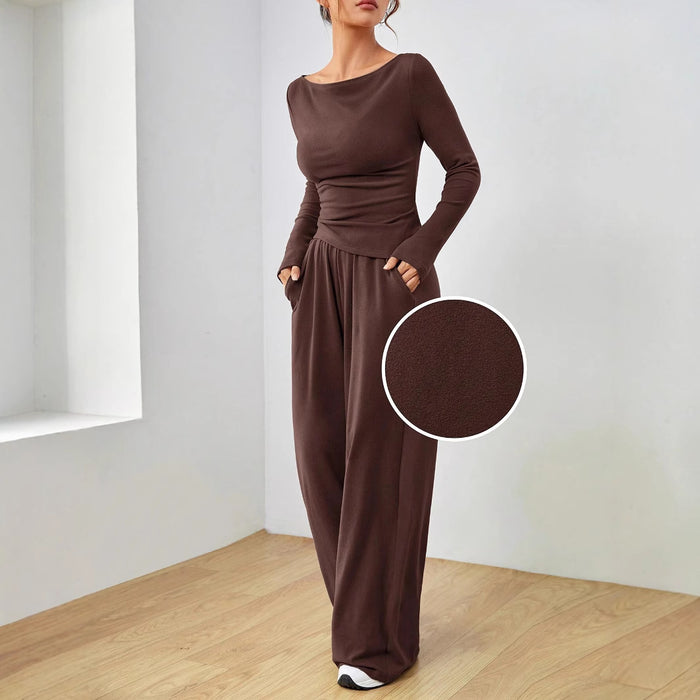 Meeha Co ord Set - Brown