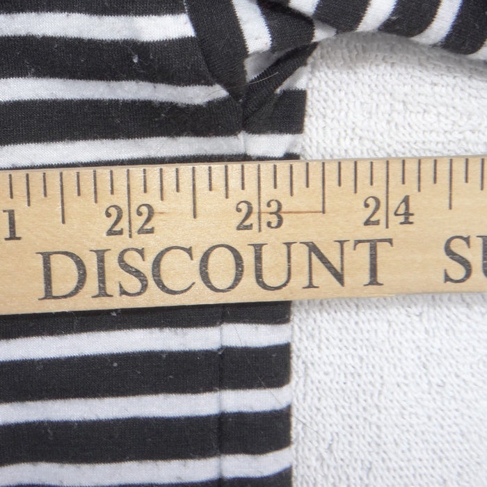 Mens Black White Striped Weekender Superior Graphic Short Sleeve T Shirt3