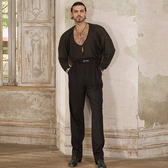 Men's Dance Pants Latin Dance Practice Clothes