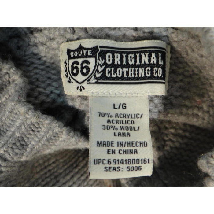 Men's Route 66 Original Clothing Co. Wool Blend Sweater Size L1