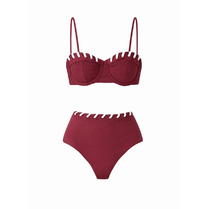 Merlot Bikini  - Maroon