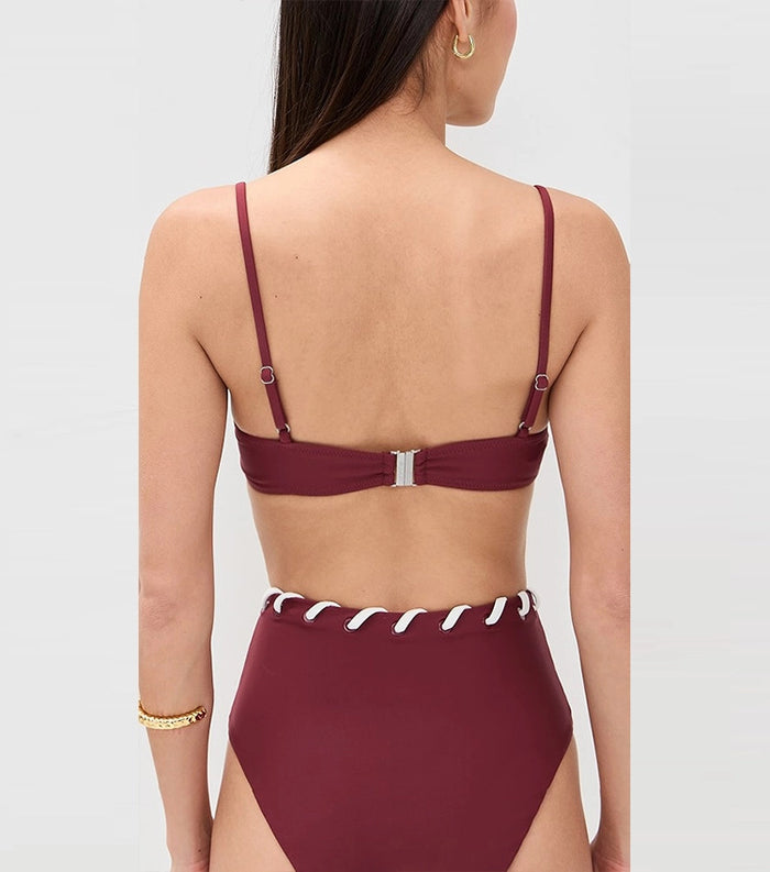 Merlot Bikini  - Maroon