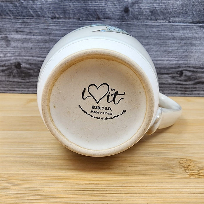 Mermaid Coffee Mug 18oz (532ml) Tall Tea Cup Ceramic Sea Life By Blue Sky