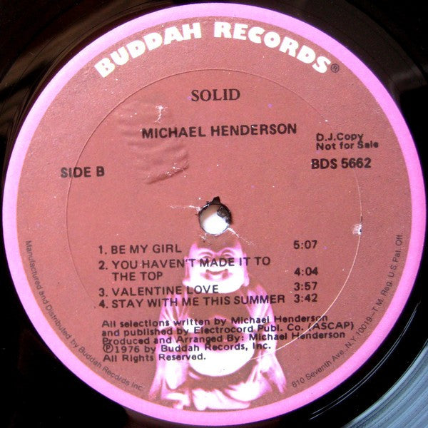 Michael Henderson - Solid (1976 PROMO)