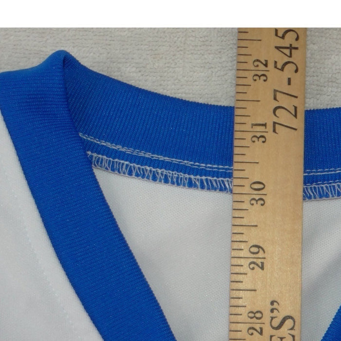 Michael Strahan 92 New York Giants Style Football Jersey White Mens XL XXL4
