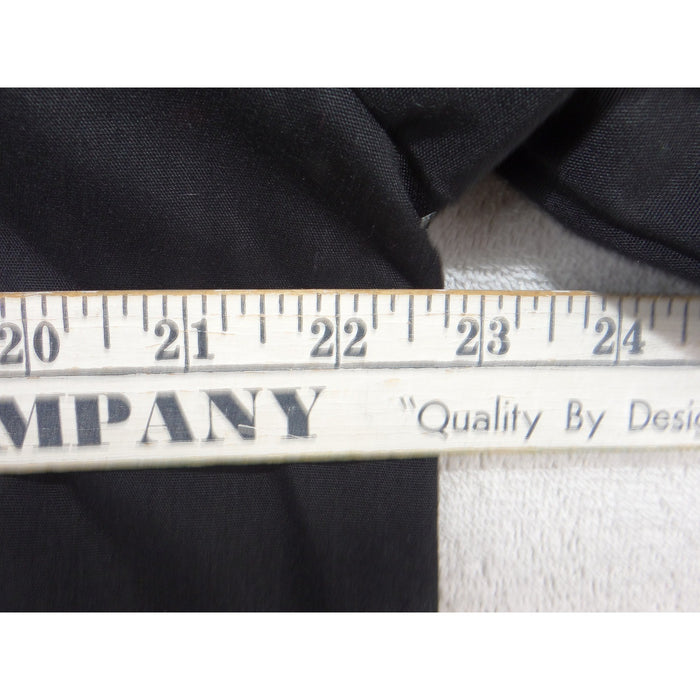 M&M Scrubs Classic Comfort Black V Neck Short Sleeve Scrub Top Medium 34053