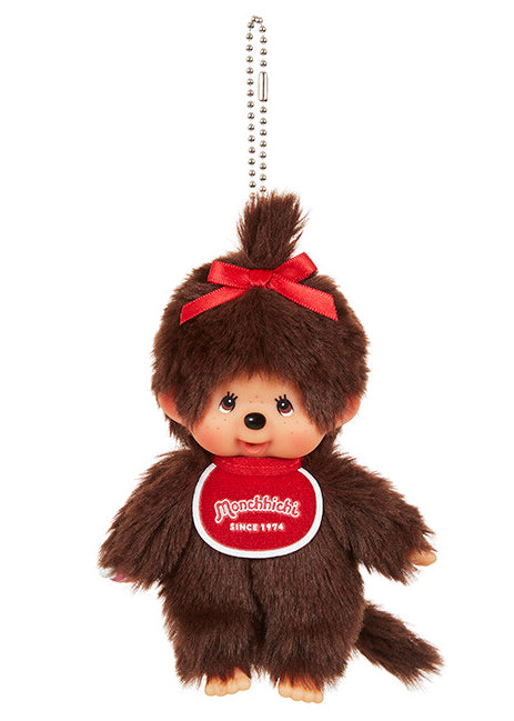 Monchhichi-Chan Classic Plush Mascot Keychain