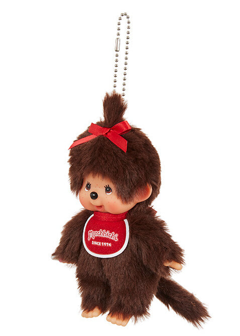 Monchhichi-Chan Classic Plush Mascot Keychain