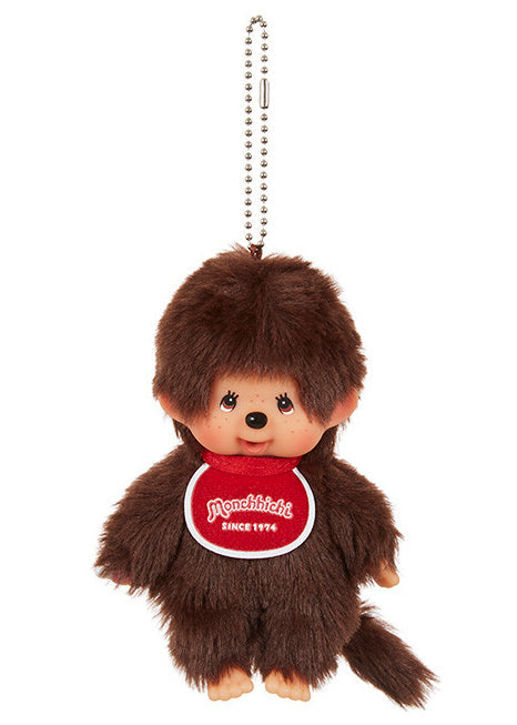 Monchhichi-Kun Classic Plush Mascot Keychain