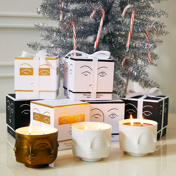 MUSE NOIR CERAMIC CANDLE
