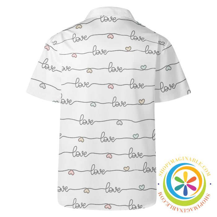 Must Be Love Hawaiian Casual Shirt