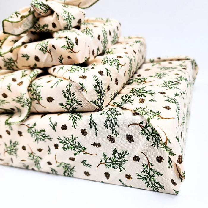 Waste Free Celebrations Nadarrach Pincons Furoshiki Gift Wraps - Set of 4