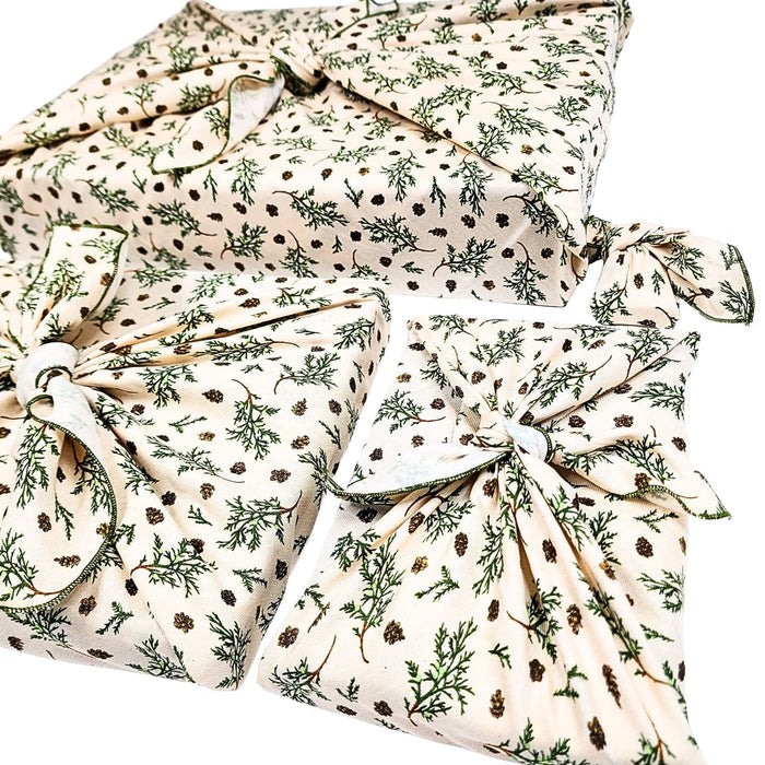 Waste Free Celebrations Nadarrach Pincons Furoshiki Gift Wraps - Set of 4