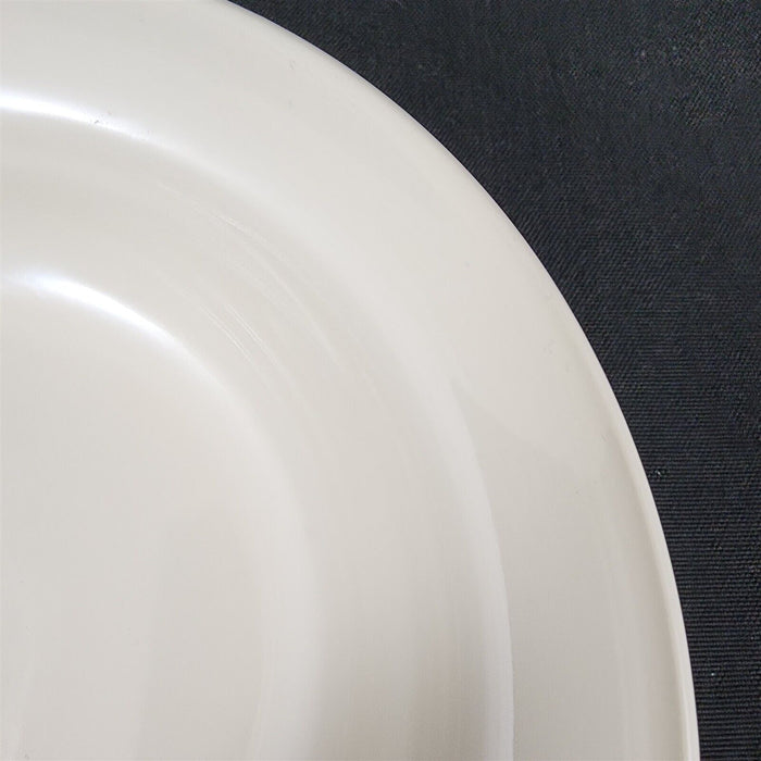 Nancy Calhoun Vanilla White Soup Bowl Ceramic Stoneware Round 8 inch Set of 2