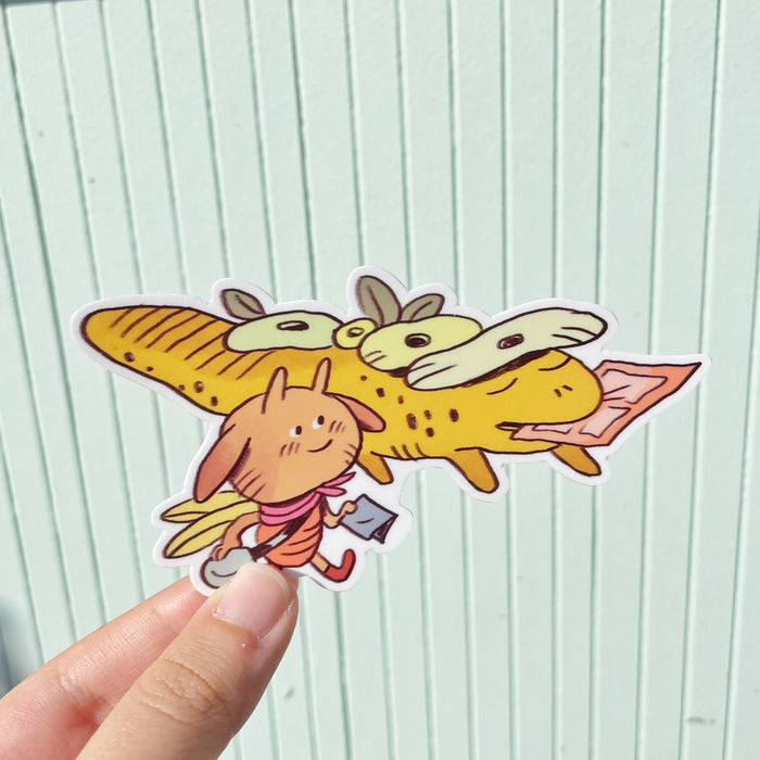 BC70: Yellow Lizard Friend
