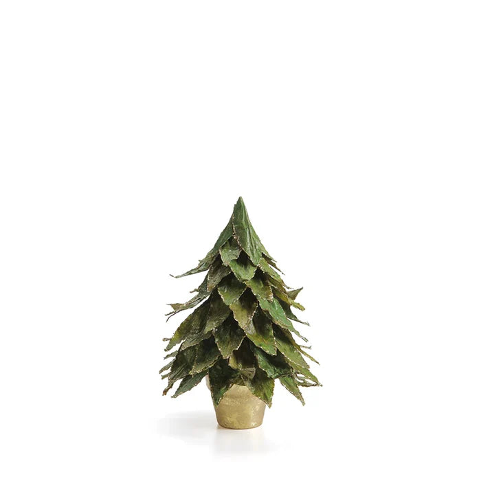 NATURAL LEAF TREE ON POT-SMALL