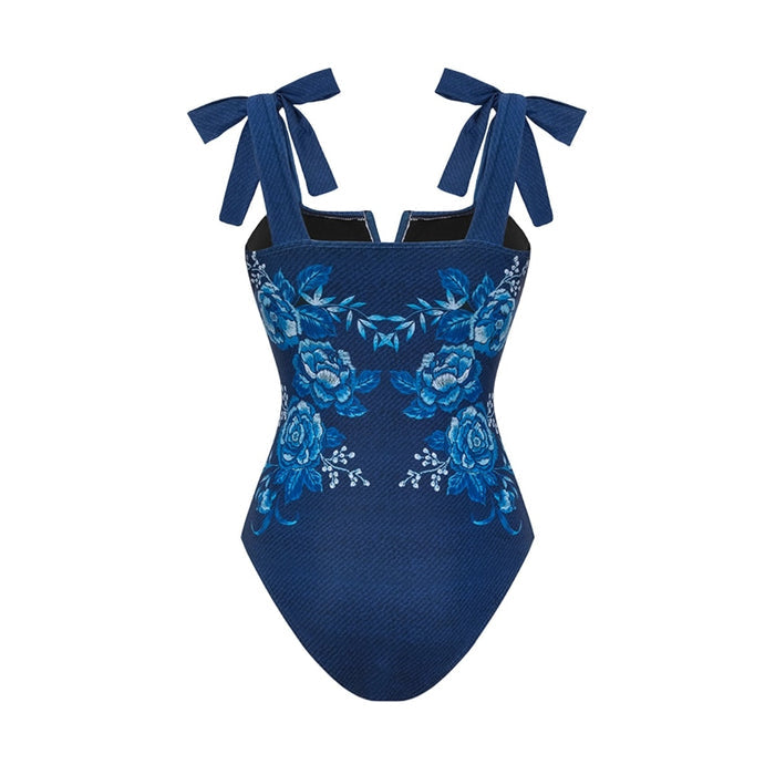 Navy Siren Swimsuit  - Navy Blue