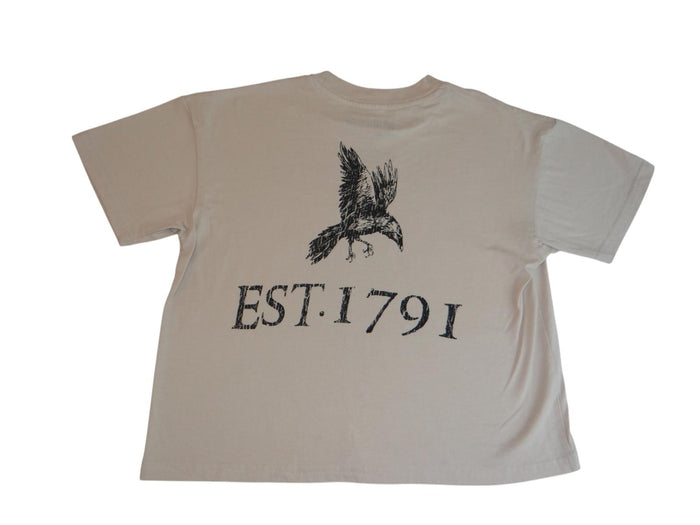Nevermore Academy Cropped T Shirt from Wednesday Series   XS2