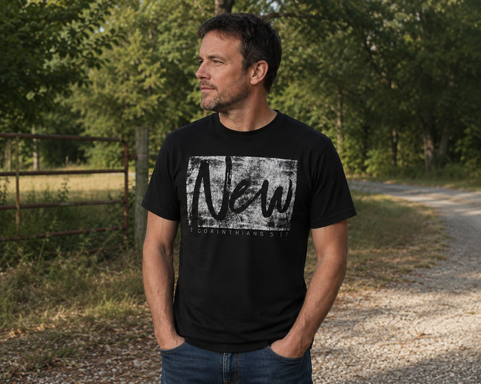 New: 2 Corinthians 5:17 {Men's Line}