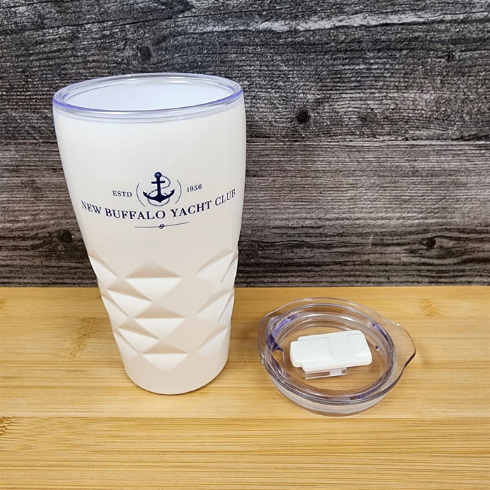 New Buffalo Yacht Club Travel Coffee Mug Tumbler Double Insulated with Lid 16oz