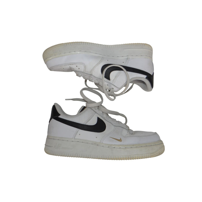 Nike Air Force 1 Low White Black Gold CZ0270 102 Mens 6.5 Womens 8 Sneakers0