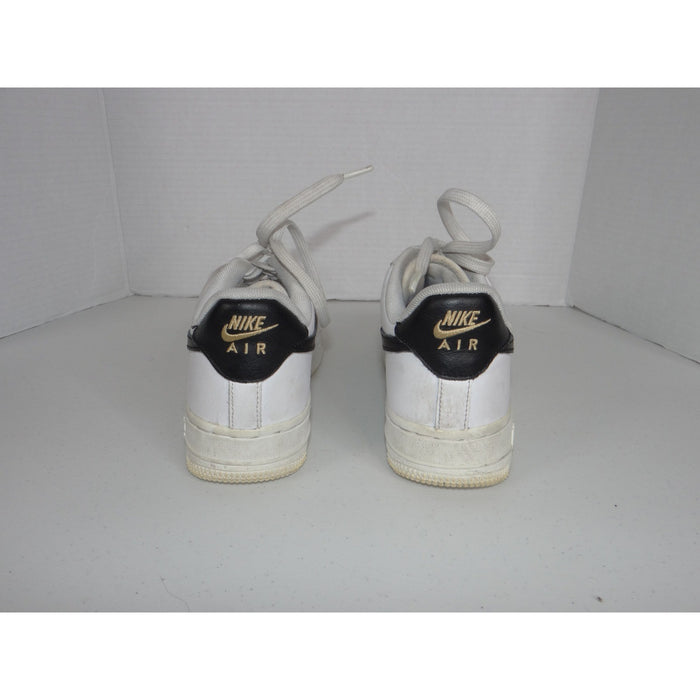 Nike Air Force 1 Low White Black Gold CZ0270 102 Mens 6.5 Womens 8 Sneakers6