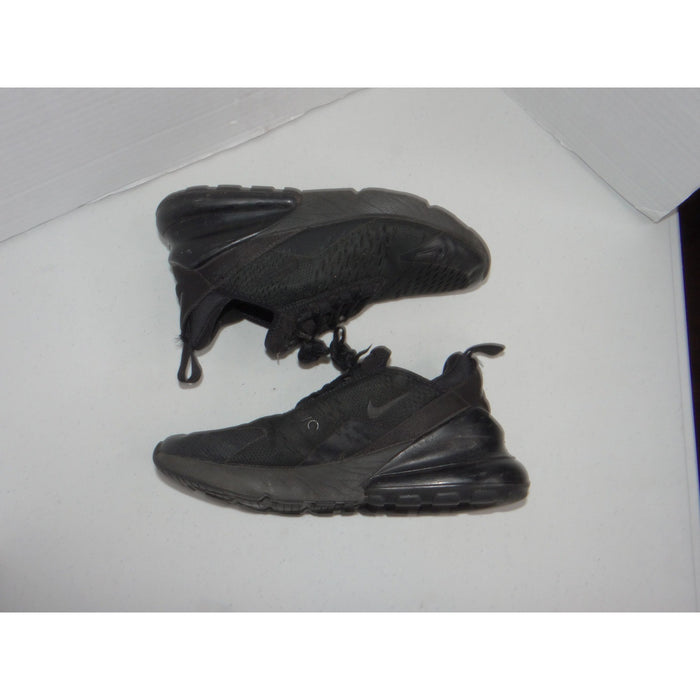 Nike Air Max 270 Triple Black Kids Running Shoes BQ5776 001 Size 4.5Y Mens 4.51