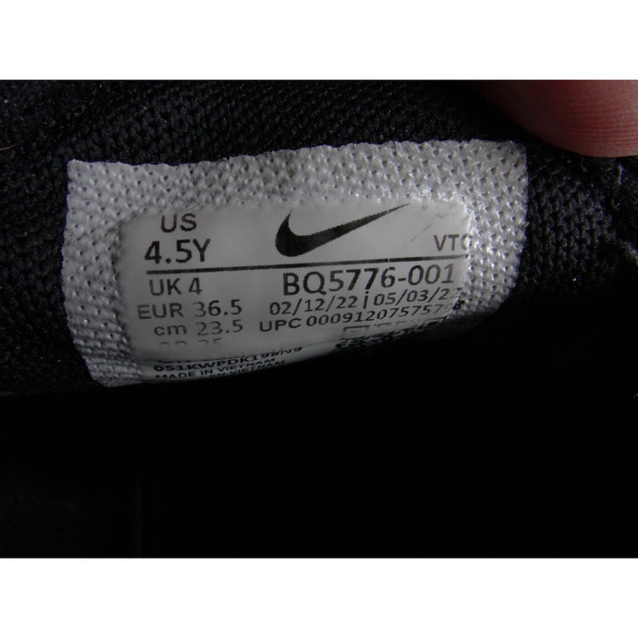 Nike Air Max 270 Triple Black Kids Running Shoes BQ5776 001 Size 4.5Y Mens 4.53