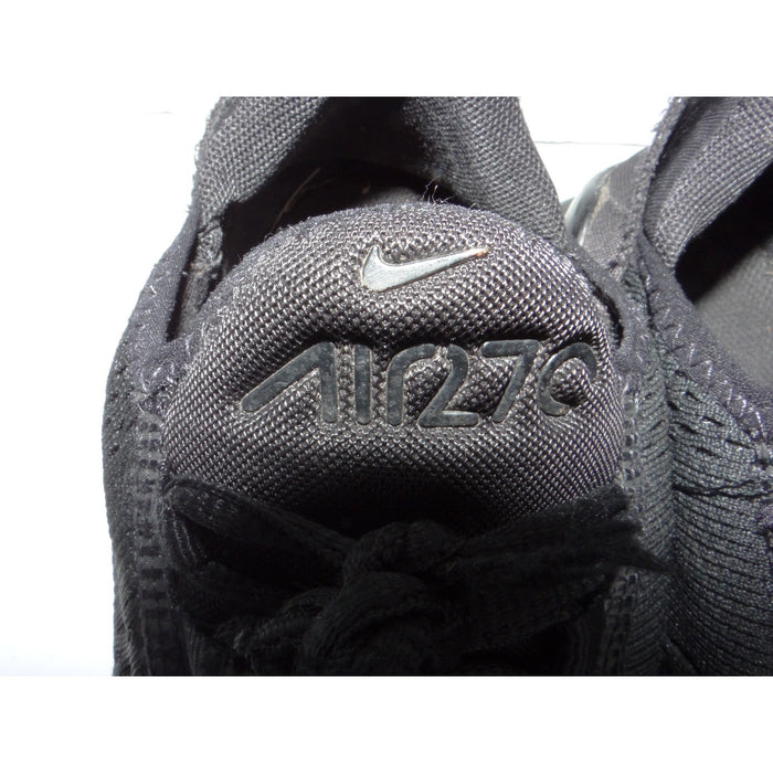 Nike Air Max 270 Triple Black Kids Running Shoes BQ5776 001 Size 4.5Y Mens 4.54