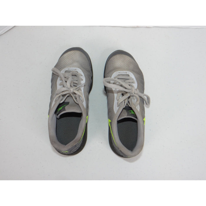 Nike Air Max Invigor GS Grey Neon Lime Green Sneakers 749573 016 Size 1.5Y5