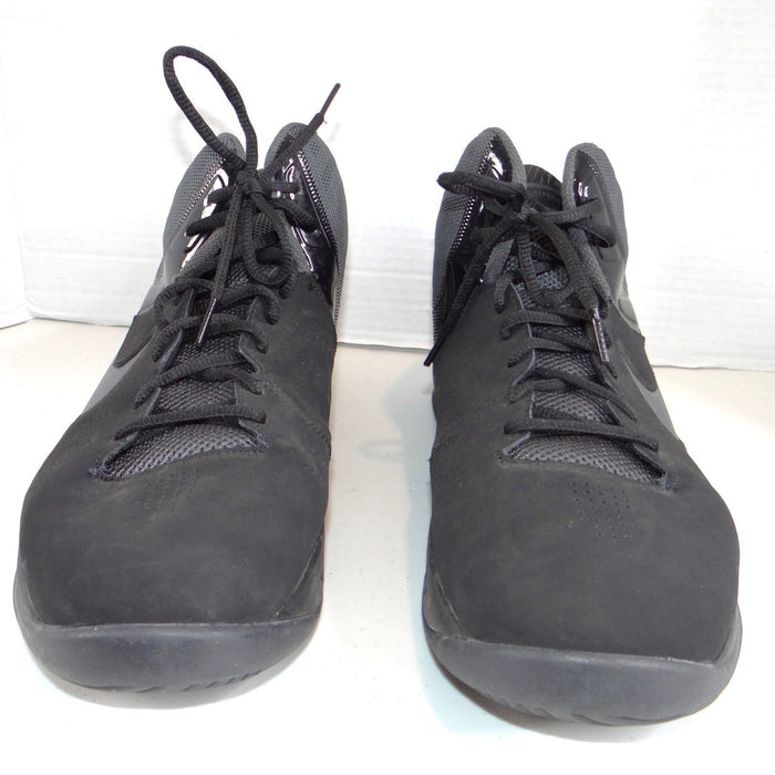 Nike Air Overplay IX Mens Black Basketball Shoes Size 13 High Top3