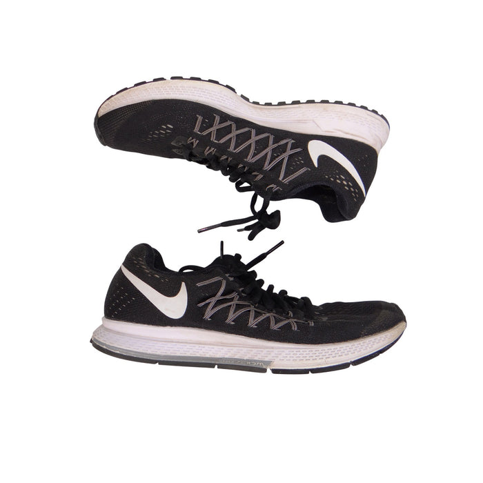 Nike Air Zoom Pegasus 32 Womens Running Shoes Black White 749344 001 Size 7.50