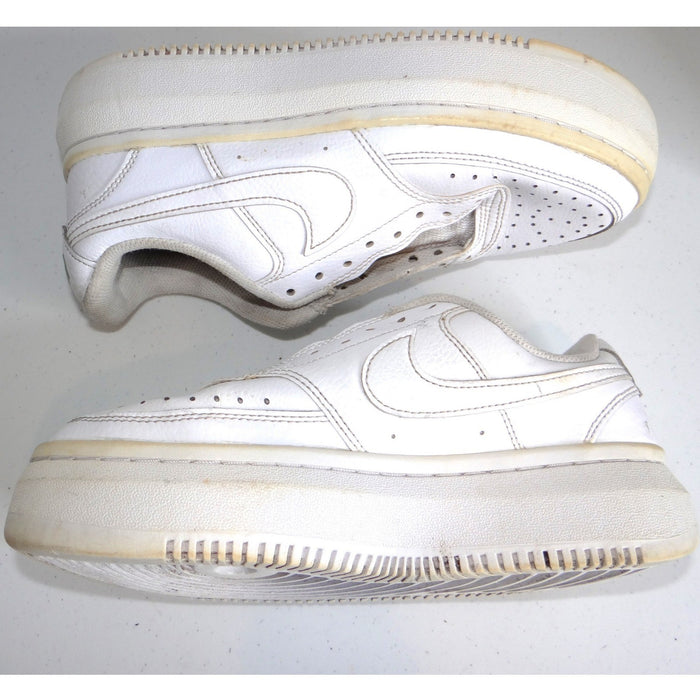 Nike Court Vision Alta Womens 8 White Platform Sneakers Rainbow Logo1