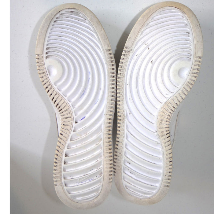 Nike Court Vision Alta Womens 8 White Platform Sneakers Rainbow Logo6