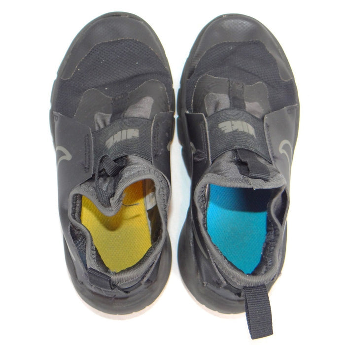Nike Dynamo Go FlyEase Kids Black Anthracite Sneakers DJ6040 001 Size 13.5C5