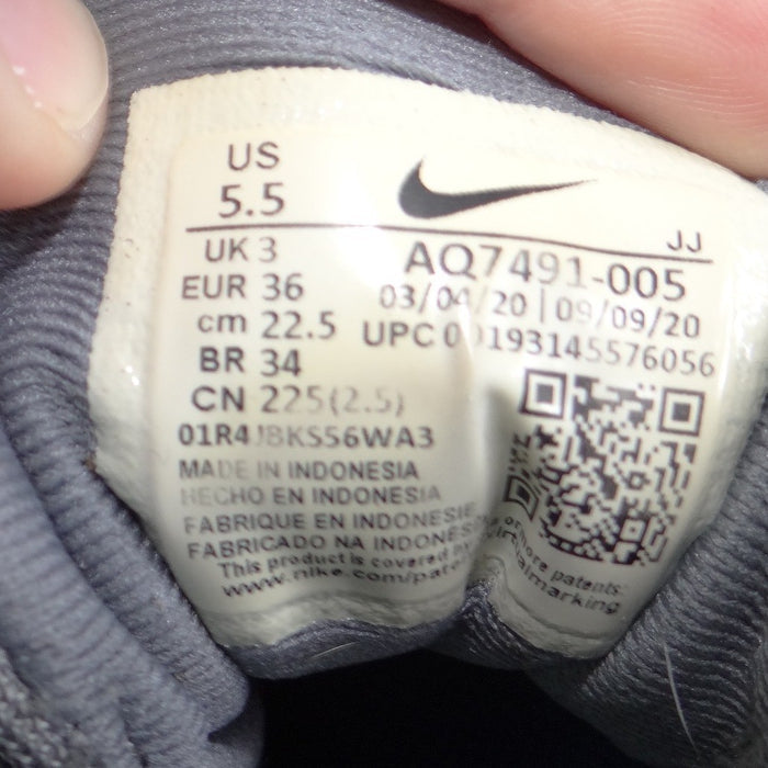 Nike Flex Experience RN 8 Womens Running Shoes Grey Teal Purple Size 5.52