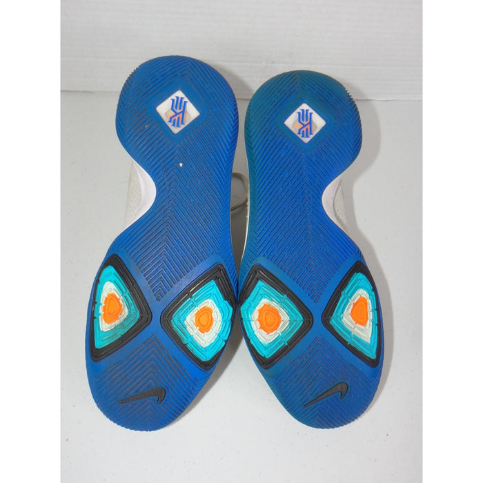 Nike Kyrie 3 White Black Hyper Cobalt Basketball Shoes 852395 102 Mens 9.53