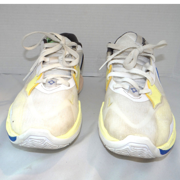Nike Kyrie Flytrap 5 Mens Basketball Shoes White Blue Yellow Size 9.53