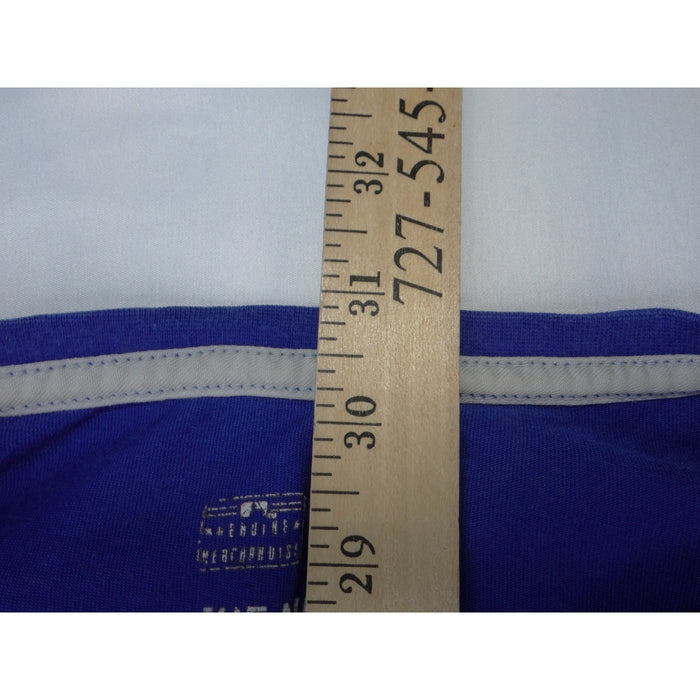 Nike Los Angeles Dodgers MLB Dri FIT Long Sleeve Shirt Blue Mens XL 39926