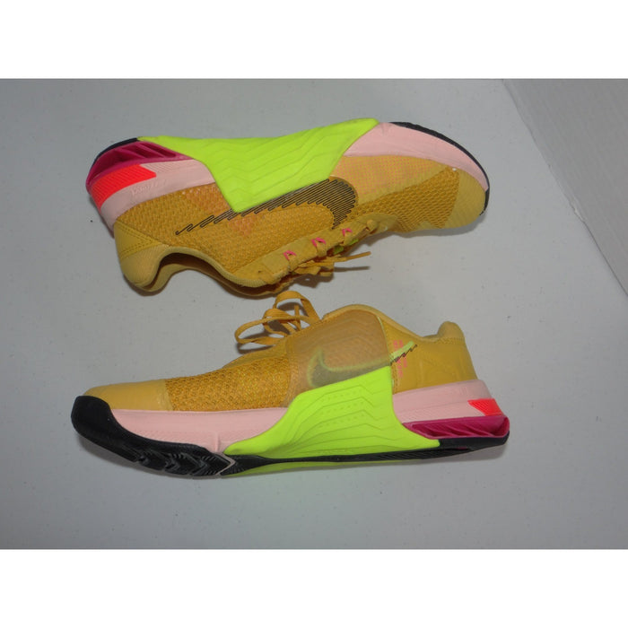 Nike Metcon 7 Womens Training Shoes Pollen Volt Pink DA8110 771 Gym Sneakers 7.51
