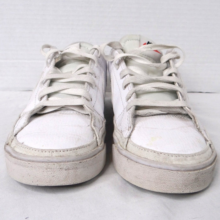 Nike Sport Shoes DH3161 101 White Lace Up Sneakers Youth Size 6.56