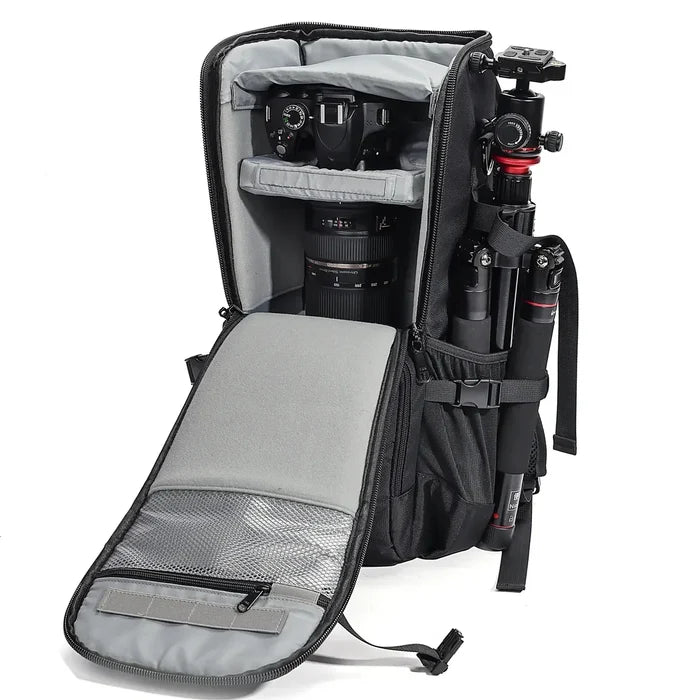 NNEOBA Waterproof Photography Camera Backpack Black