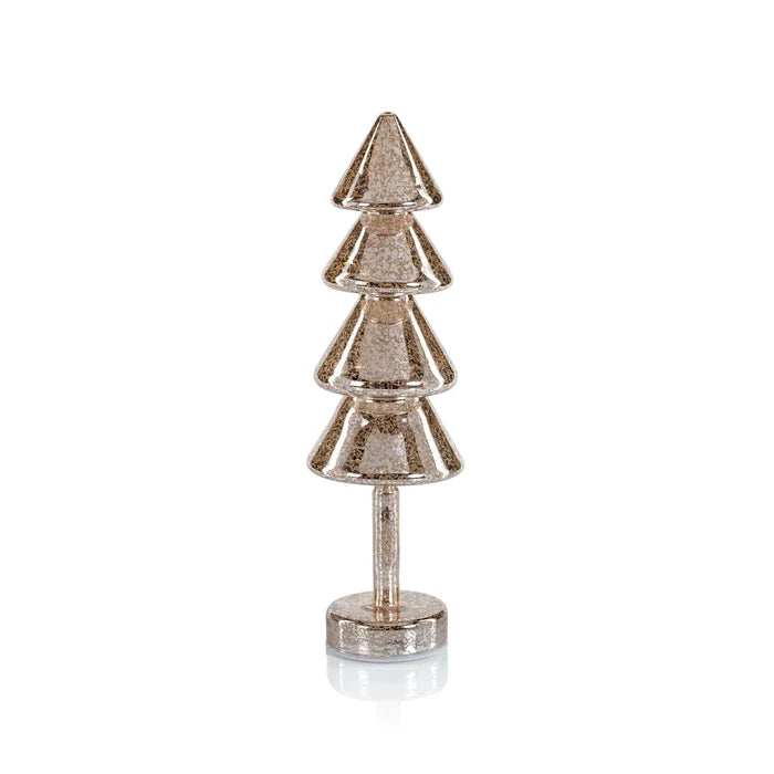 NOEL SPARKLE SPRUCE LED TREE- GOLD 15.75